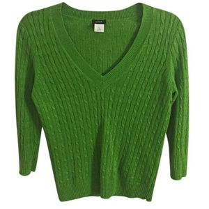 Sale. J. Crew 100% linen v neck sweater